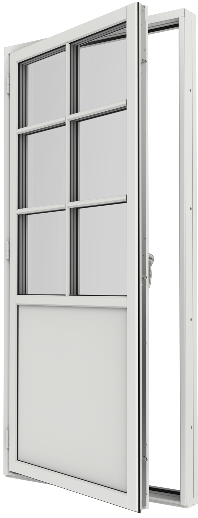 Retro, Altandörr med fyllning utsida öppen SP2:1